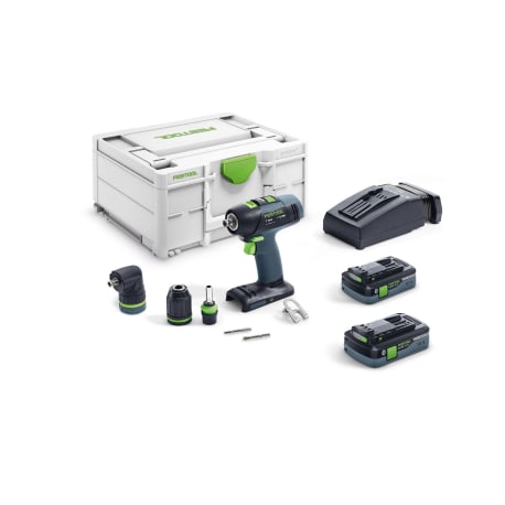 Festool 577608 T 18+3 Cordless Li-Ion Drill HPC 4.0 I-Plus