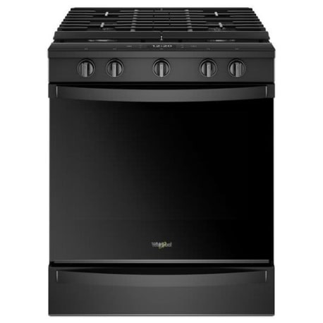 Whirlpool 5.8 cu. ft. Smart Slide-in Gas Range with EZ-2-Lift™ Hinged Cast-Iron Grates