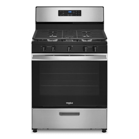 Whirlpool 5.1 Cu. Ft. Freestanding Gas Range with Edge to Edge Cooktop