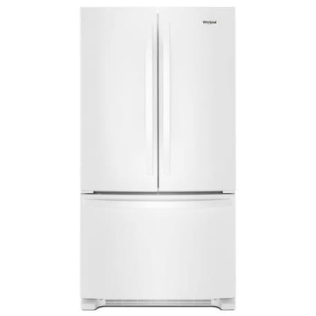 Whirlpool 36-inch Wide Counter Depth French Door Refrigerator - 20 cu. ft.