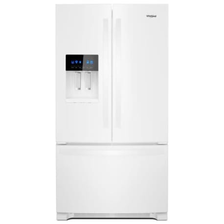 Whirlpool 36-inch Wide French Door Refrigerator - 25 cu. ft.