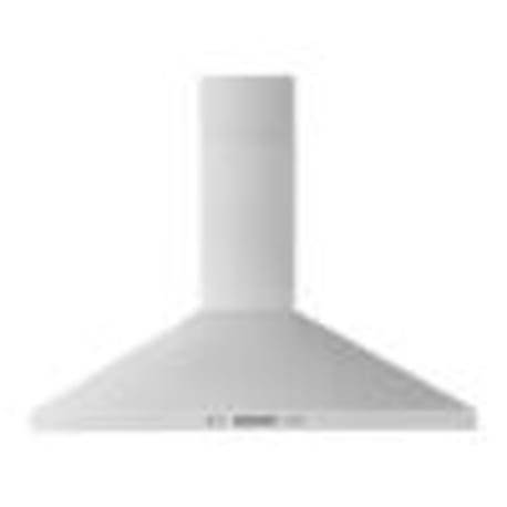 Whirlpool 36" Chimney Wall Mount Range Hood with Dishwasher-Safe Grease Filters