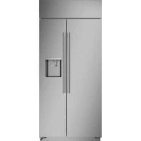 Monogram 36" Smart Built-In Side-by-Side Refrigerator with Dispenser