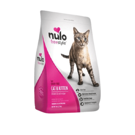 Nulo Freestyle 811022 5 Lb Chicken Cod Grain Free Dry Cat