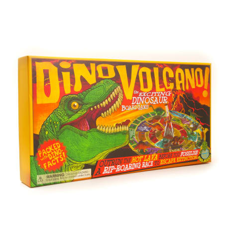 dinosaur volcano house