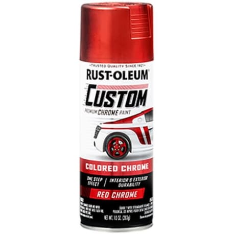 Rustoleum metallic red sales