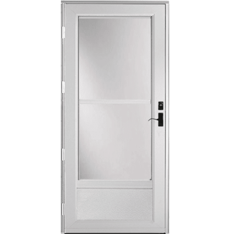 Provia Deluxe 399 Self Store 32 Storm Door Snow Mist