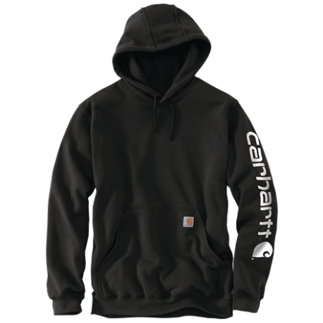 Carhartt 2XL Black Logo Sleeve Sweatshirt | Hartville Hardware 