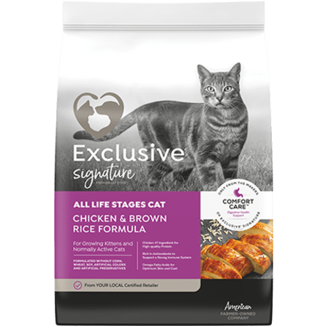 exclusive cat food