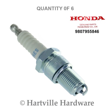 Honda 98079 55846 Spark Plugs 6 Pack Hartville Hardware