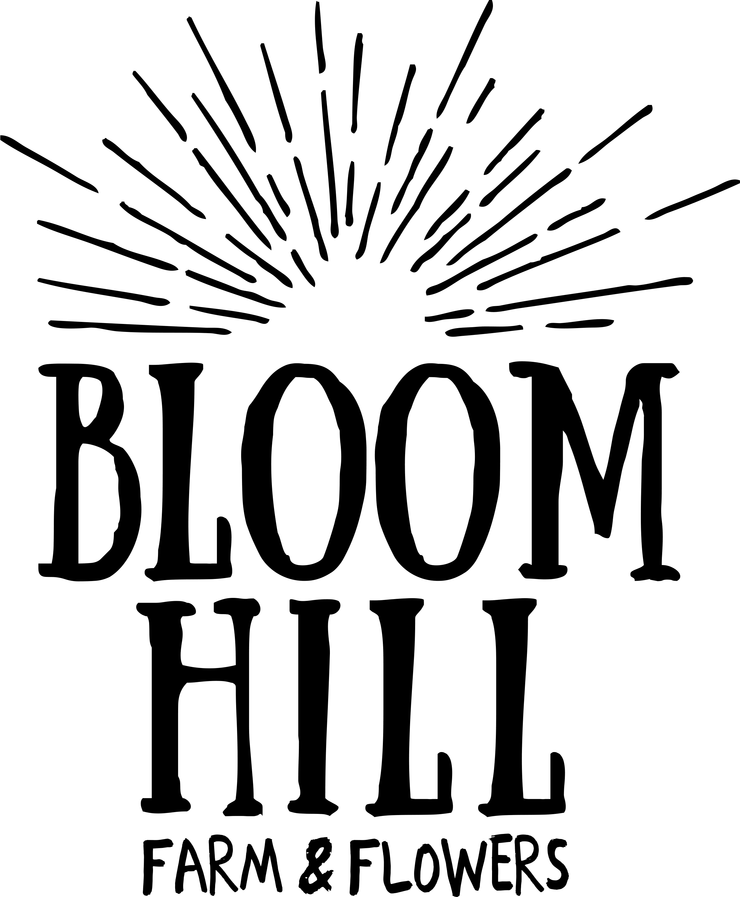 bloom hill farm logo