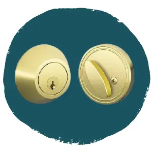 Search page with deadbolts from Hillman and more brands.