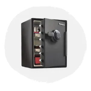 Search page with safes from Fire-Safe.