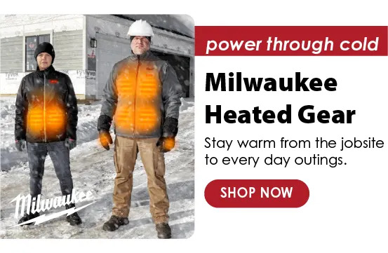 Search result page for Milwaukee heated gear.