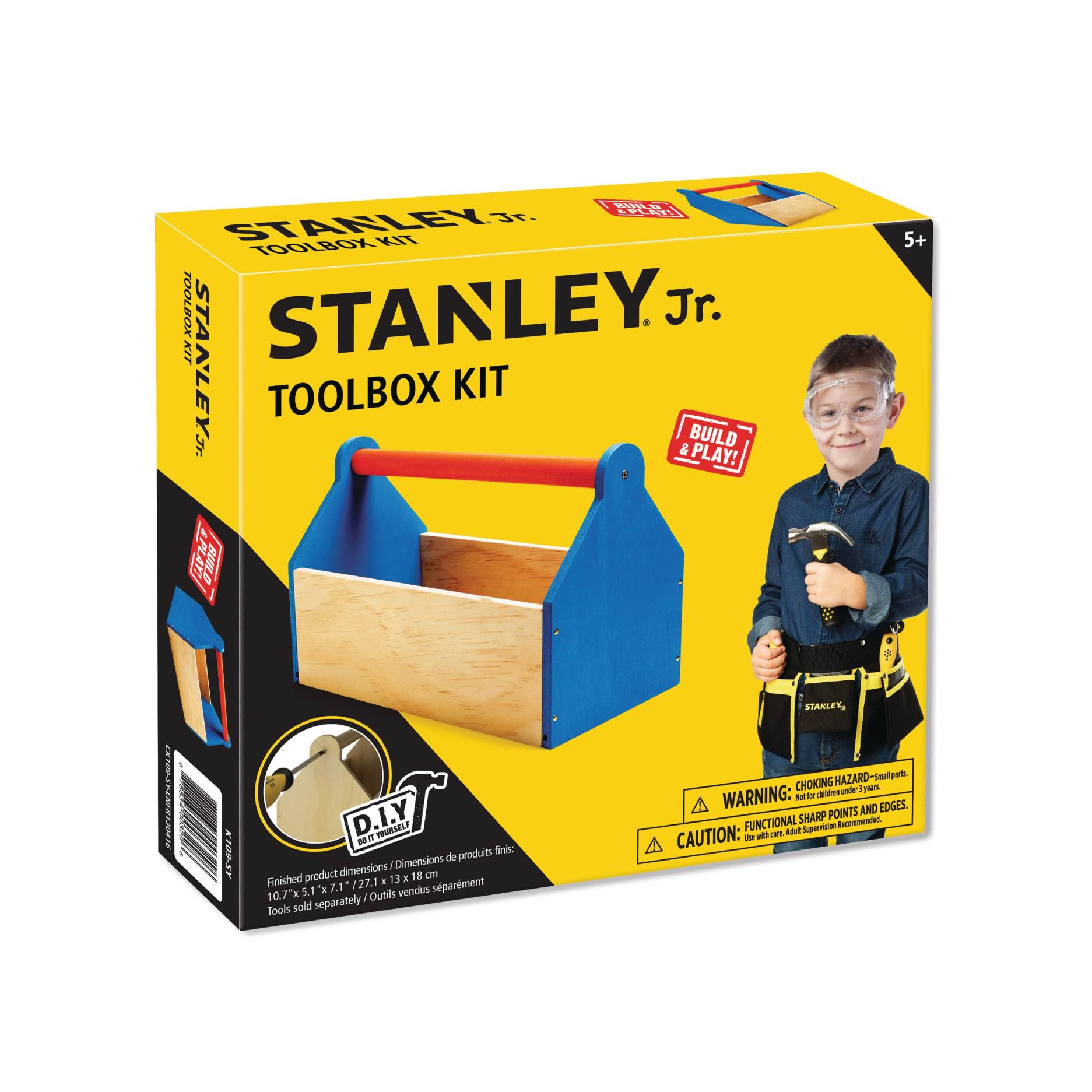 Stanley Jr. Toolbox Wood Building Kit | Michaels