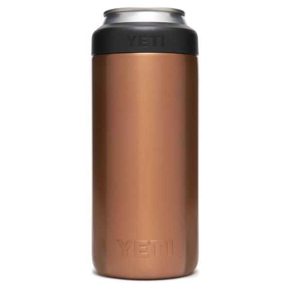 Yeti Black 12 Ounce Logo Colster Can Insulator - Maroon U