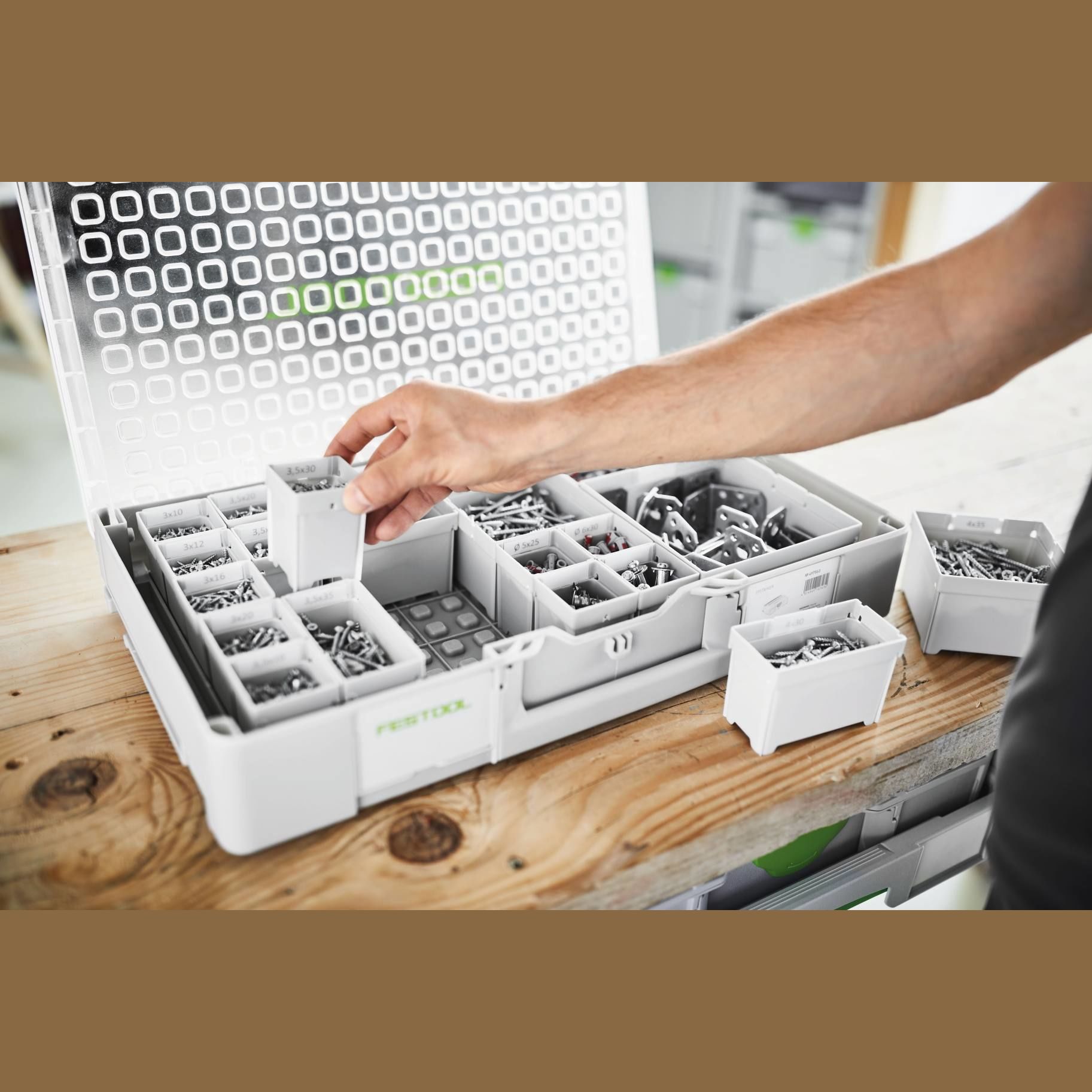 Systainer Organizer Festool SYS3 ORG M 89 6xESB - 204854 - FESTOOL