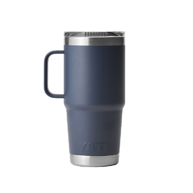  YETI Rambler 20 oz Travel Mug, Stainless Steel, Vacuum  Insulated with Stronghold Lid, Navy : Home & Kitchen