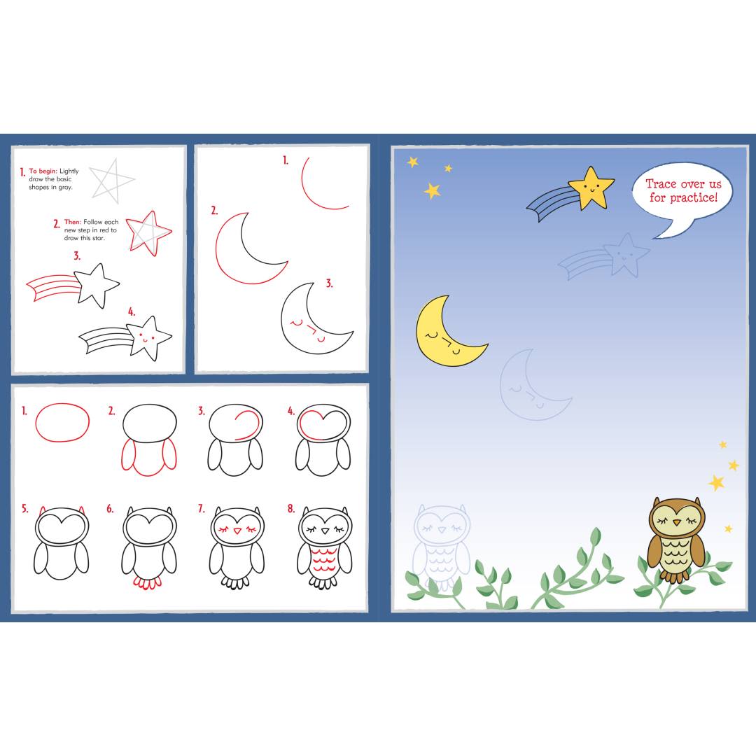 Learn to Draw Cute Things! Activity Book