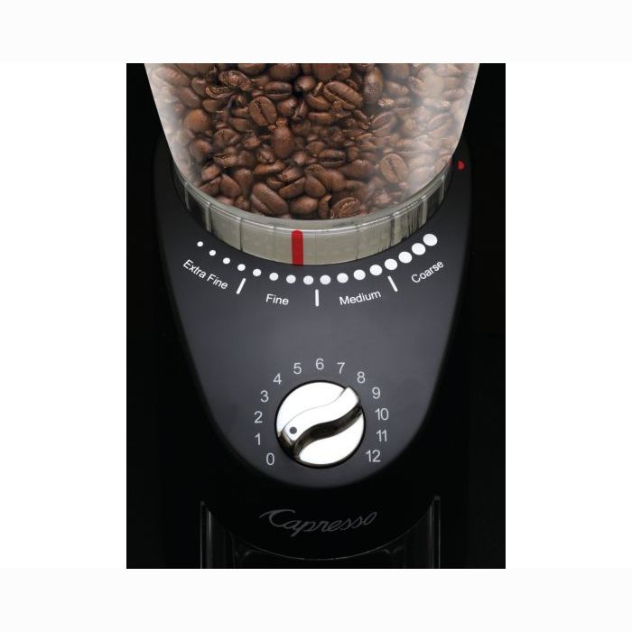 Capresso Infinity Plus Black Conical Burr Grinder