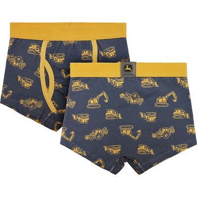 John Deere 3-Pack Construction Boxer Briefs, 2T-3T