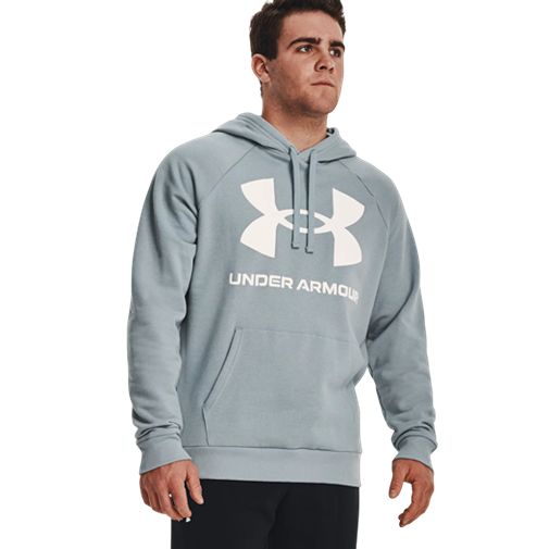 Under Armour ESSENTIAL - Hoodie - harbor blue/blue 