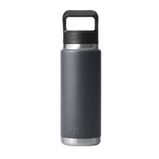 Yeti Rambler 26 oz Straw Bottle (Black)