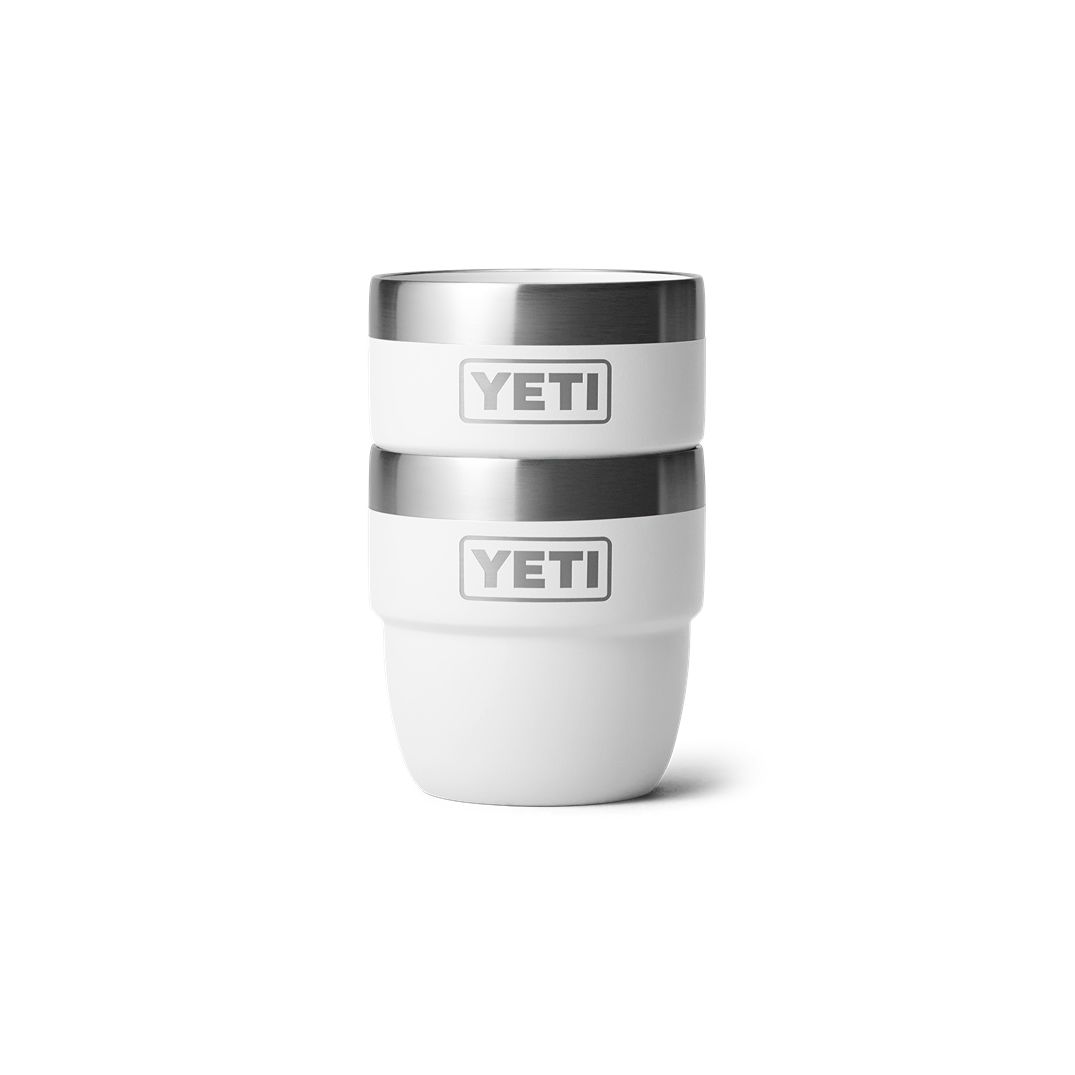 YETI Rambler 4 oz White Espresso Cup, 2-Pack