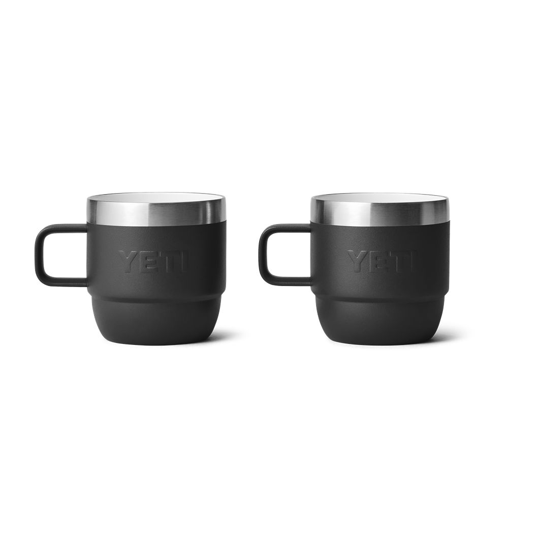 Yeti Rambler 4 oz. Stackable Espresso Cups - 2 Pack - Black