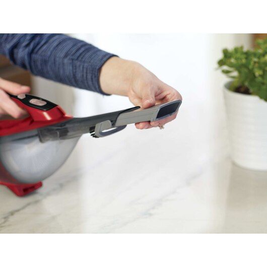 Dustbuster Quick Clean Cordless Hand Vacuum Cordless Lightweight Portable,  Red