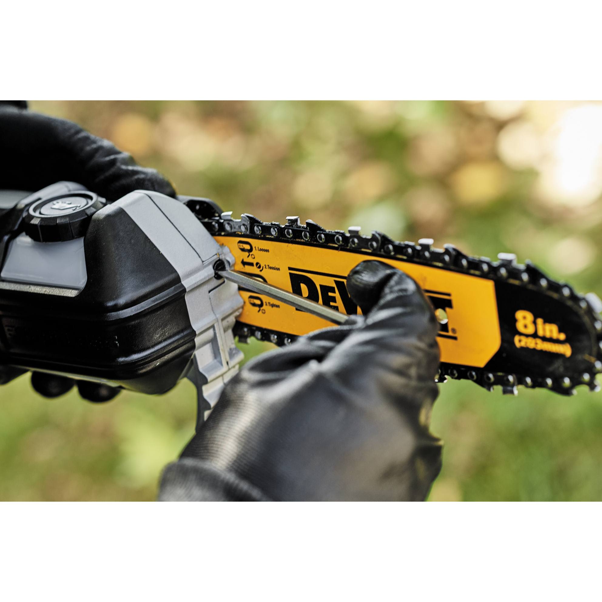 20V MAX 8in. Cordless Battery Powered Pole Saw, Tool Only