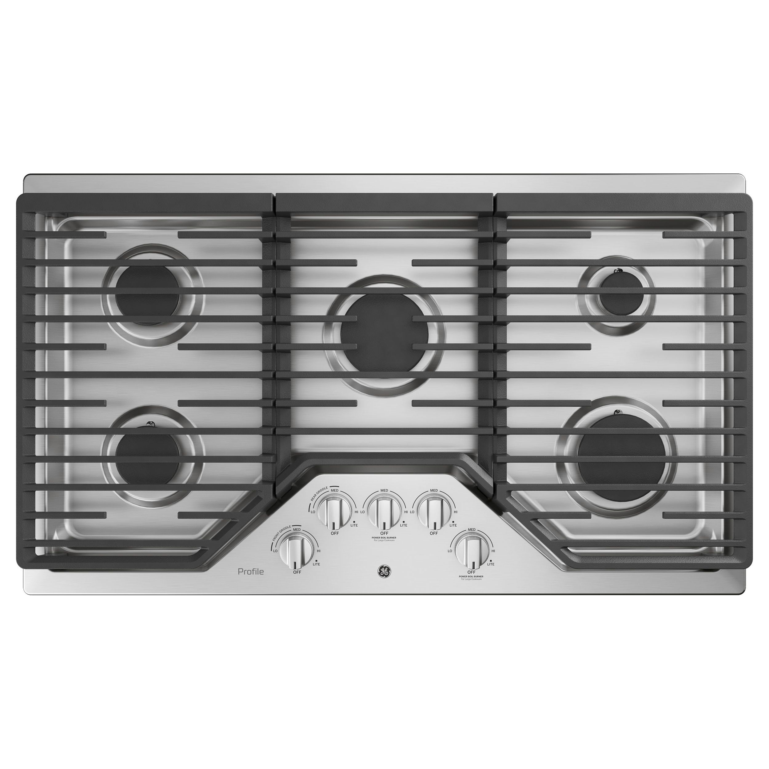 GE Profile™ 36" Built-In Gas Cooktop with Five Burners