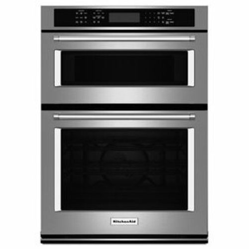 KitchenAid 30" Combination Wall Oven with Even-Heat™  True Convection (Lower Oven)