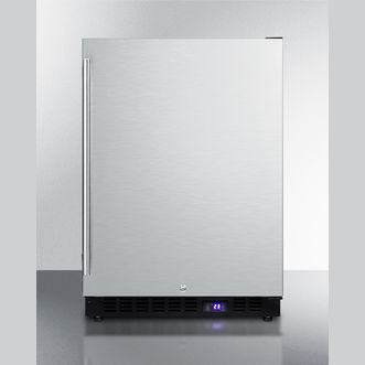 Summit 24" Wide Built-In All-Freezer With Icemaker