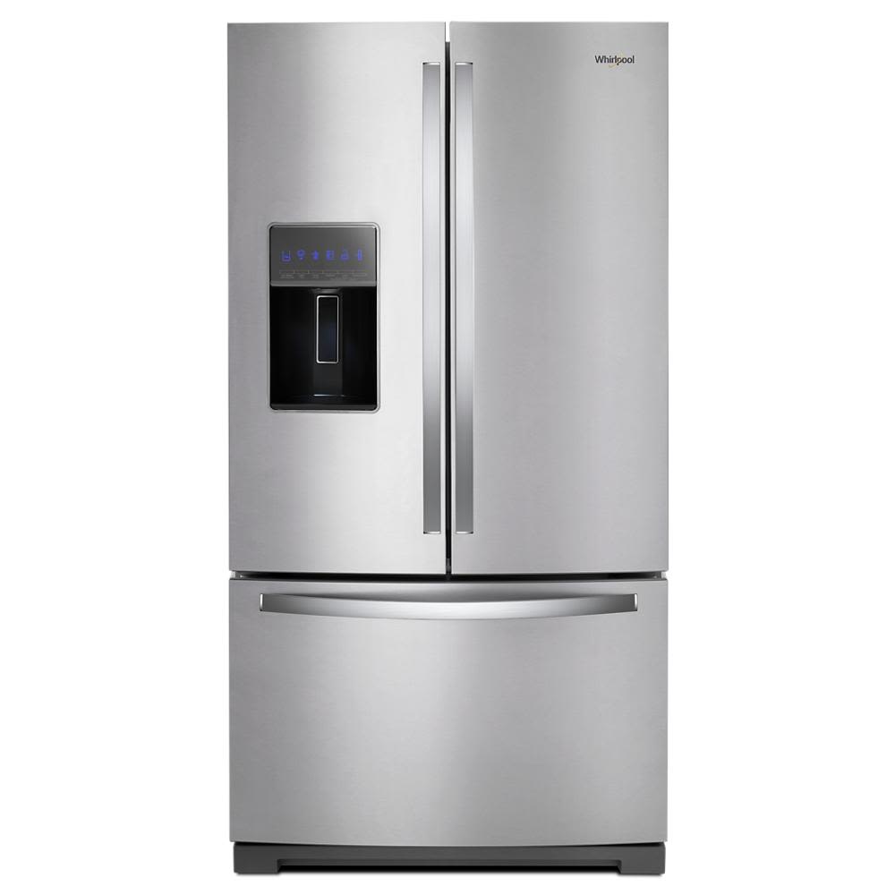 Whirlpool 36-inch Wide French Door Refrigerator - 27 cu. ft.