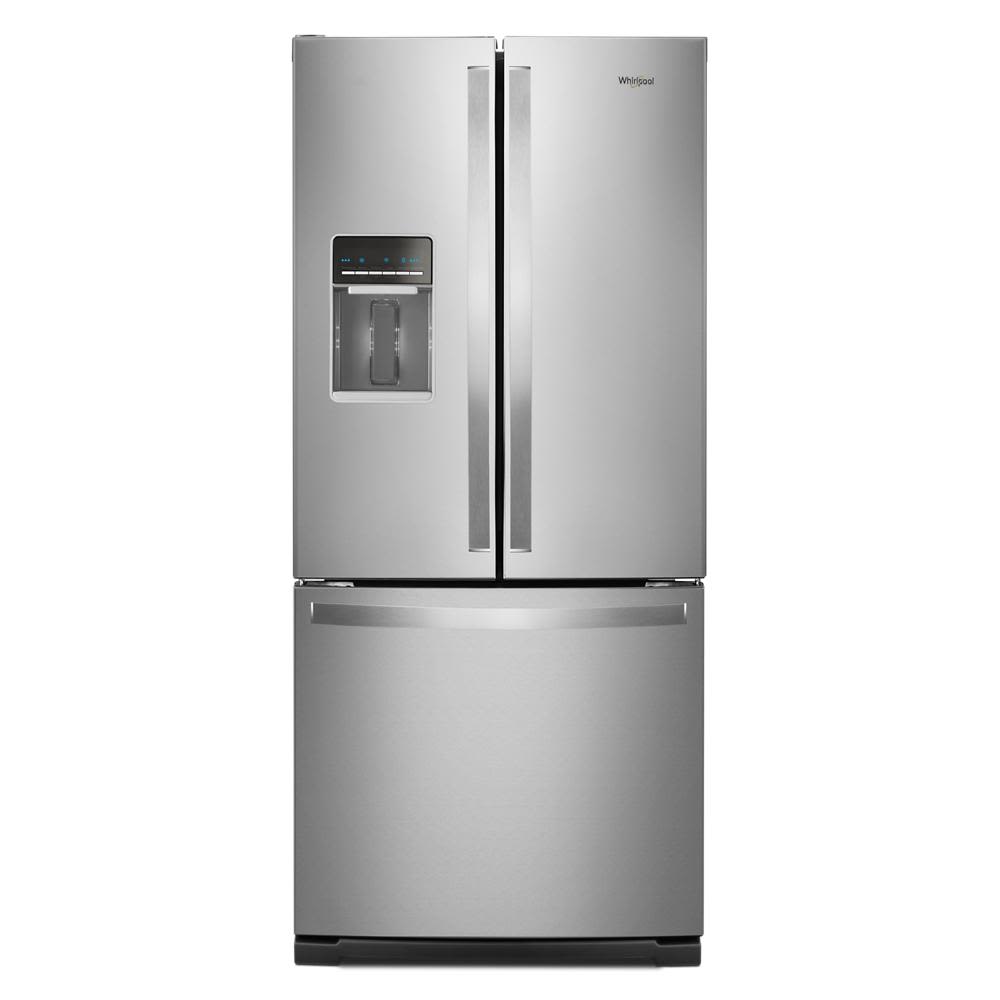 Whirlpool 30-inch Wide French Door Refrigerator - 20 cu. ft.