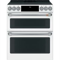 Cafe Café™ 30" Smart Slide-In, Front-Control, Induction and Convection Double-Oven Range