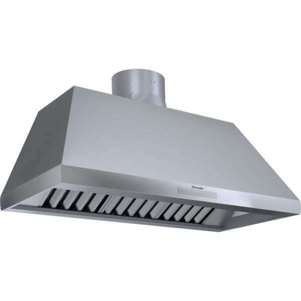 Thermador Professional, Pyramid Chimney Wall Hood, 48'', Stainless Steel