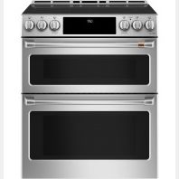 Cafe Café™ 30" Smart Slide-In, Front-Control, Induction and Convection Double-Oven Range