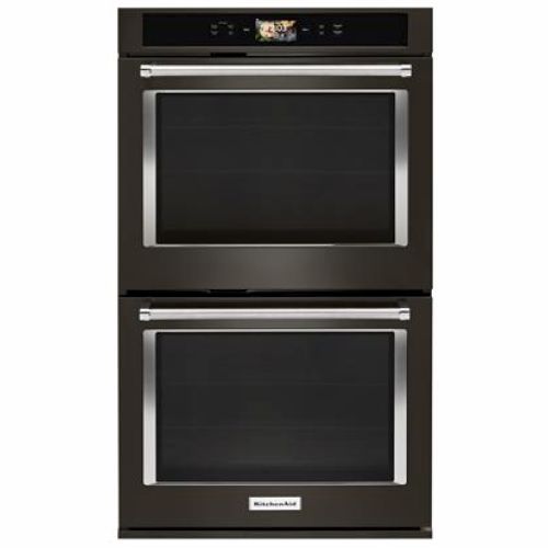 KitchenAid Smart Oven+ 30" Double Oven with Powered Attachments and PrintShield™ Finish