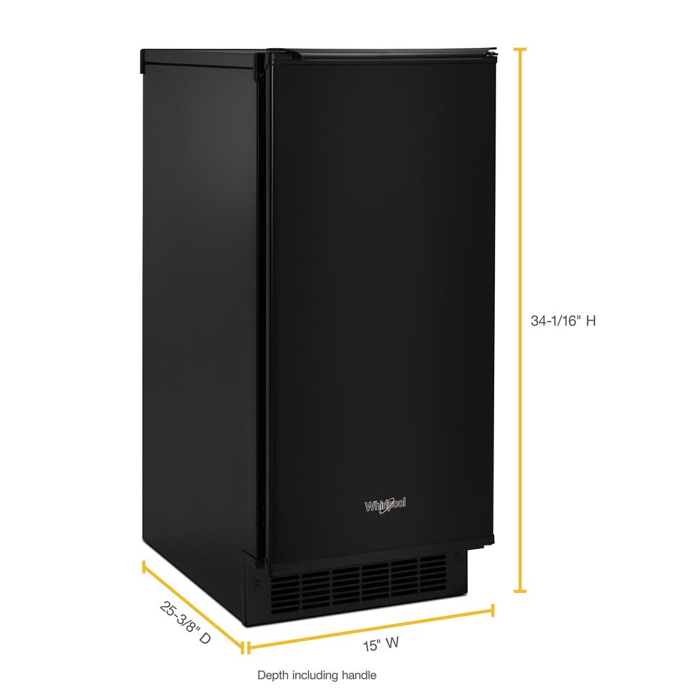 Whirlpool 15-inch Icemaker with Clear Ice Technology