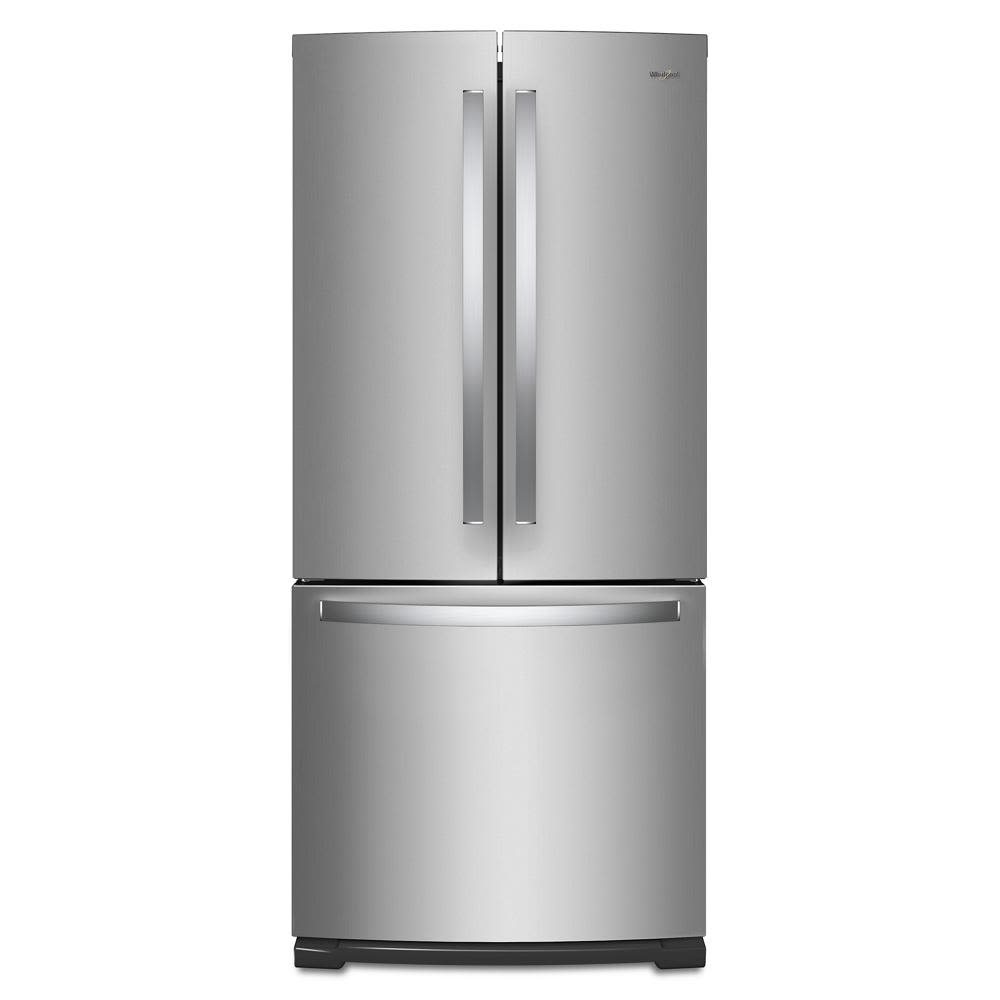 Whirlpool 30-inch Wide French Door Refrigerator - 20 cu. ft.