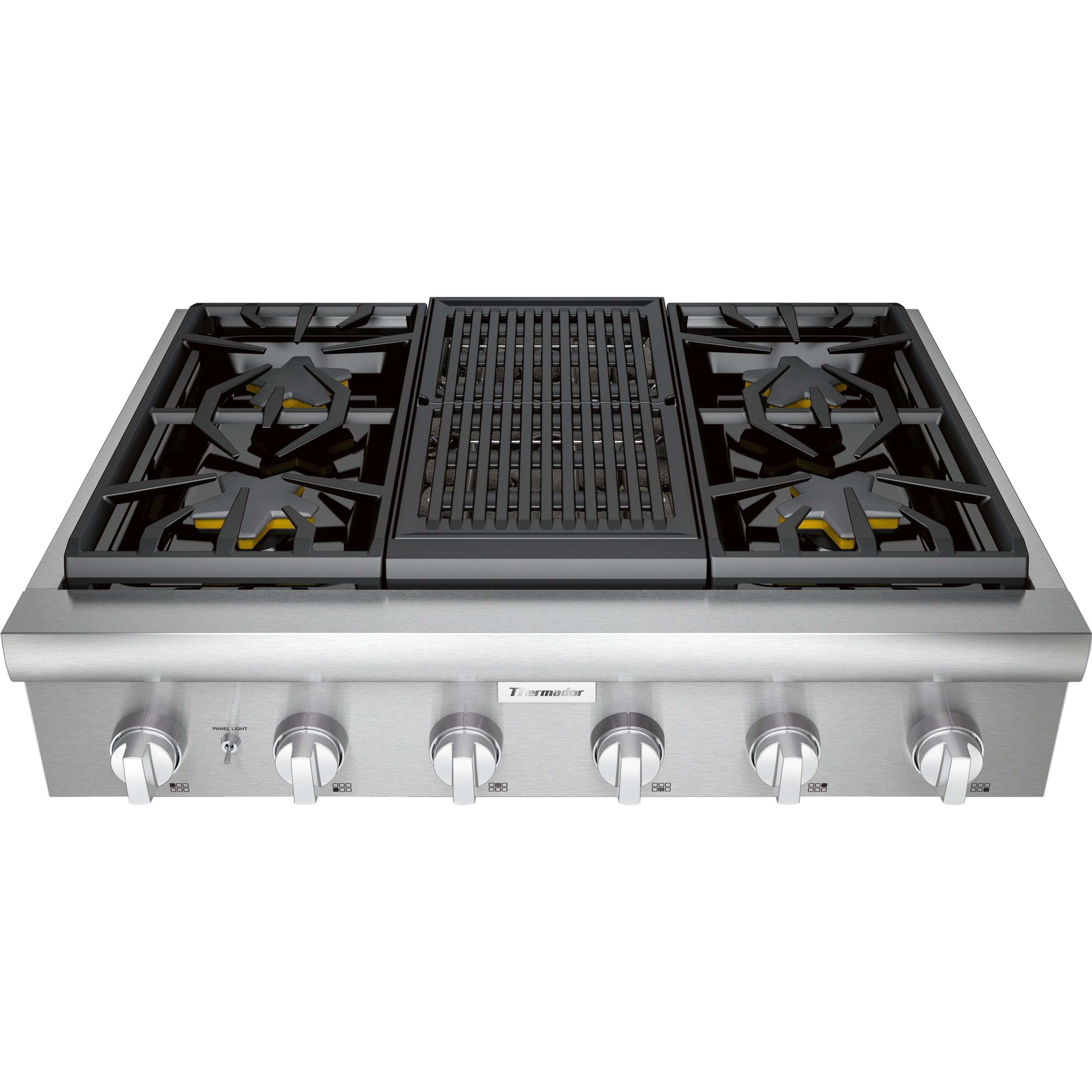 Thermador Gas Rangetop, 36'', Stainless Steel