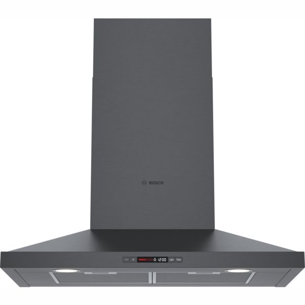 Bosch 800 Series, Wall Hood, 30'', Black stainless steel