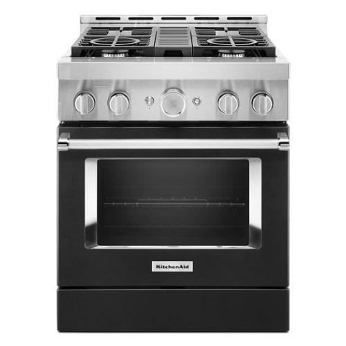 KitchenAid® 30'' Smart Commercial-Style Gas Range with 4 Burners