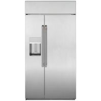 Cafe Café™ 48" Smart Built-In Side-by-Side Refrigerator with Dispenser