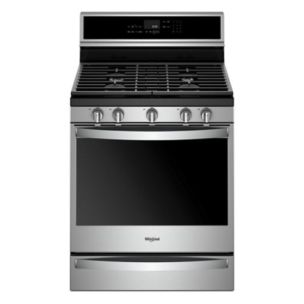 Whirlpool 5.8 cu. ft. Smart Freestanding Gas Range with EZ-2-Lift™ Grates