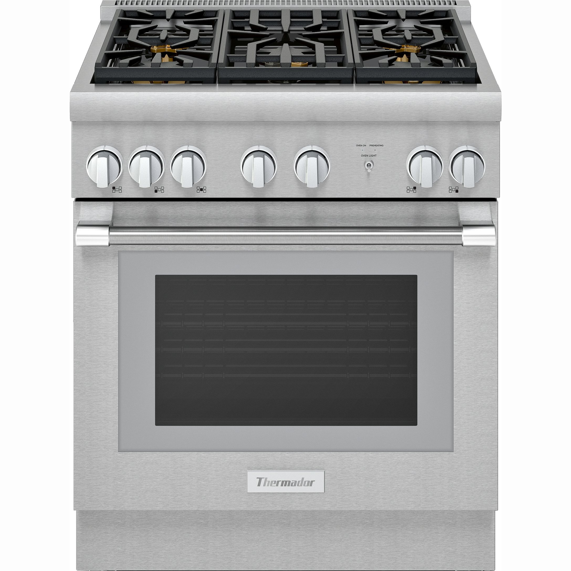 Thermador Gas Professional Range, 30'' Pro Harmony® Standard Depth, Stainless Steel