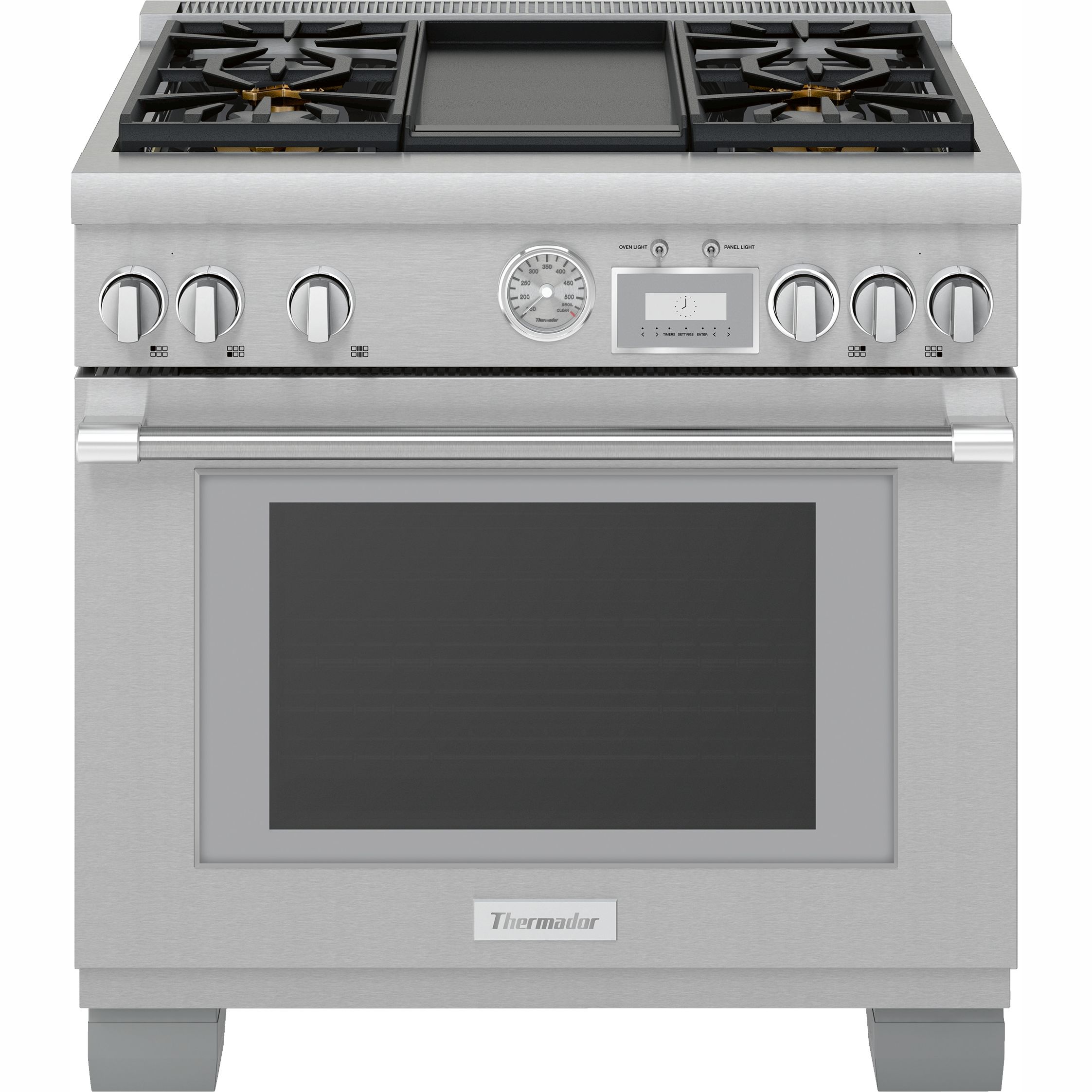 Thermador Gas Professional Range, 36'' Pro Grand® Commercial Depth, Stainless Steel