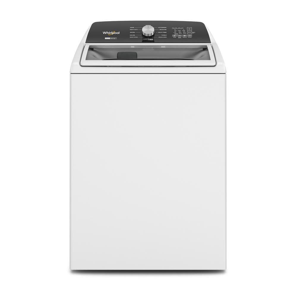 Whirlpool 4.7–4.8 Cu. Ft. Top Load Washer with 2 in 1 Removable Agitator